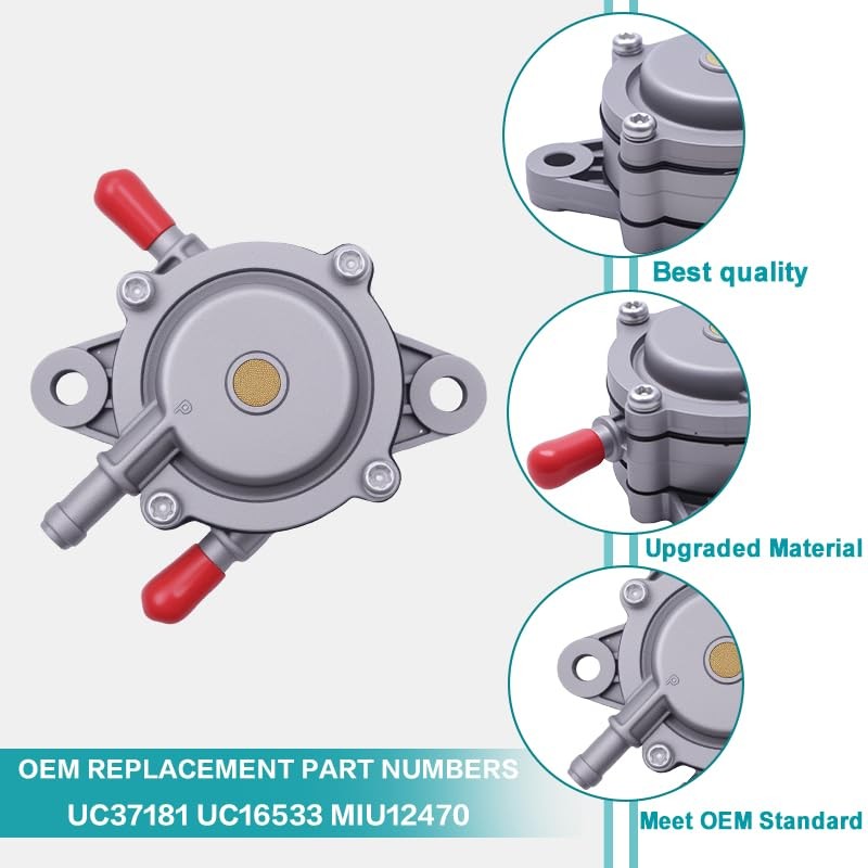 Metal Fuel Pump Replacement Part Compatible with Kawasaki MULE 610