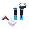 24V 250W Electric Bicycle Controller Kit Blue Crystal Twist Throttle