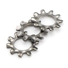 External Tooth Lock Washer 410 Stainless Steel - #10 Qty-1,000