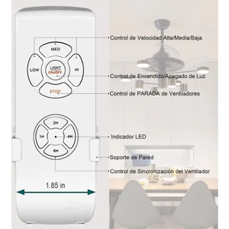 Ceiling Fan Remote Control Kit Smart Universal Ceiling Fan Light