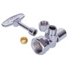 MIDLINE VALVE 91112QS-OM Water Supply Stop Valve with Quarter Turn
