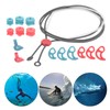 Water Sports Noise Reduction Earplugs with Strap Waterproof Silicone Swimming