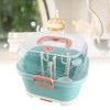 Baby Bottle Storage, Nursing Bottle Storage Box with Lid Cover