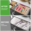Gamtik Individual Storage Bag Organizer for Kitchen Drawer, Bamboo with