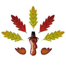 Alpine Corporation Create-Your-Own Pumpkin Turkey Kit, Festive Fall Activities and Decor for Family Fun(Pumpkin Not Included)