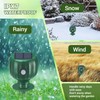 YOOYHHOME Solar Powered Mole Repellent - 3 Modes, IPX7 Waterproof,