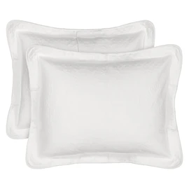 Historic Charleston King Charles Matelasse 13990020X026WHI Standard Sham, White