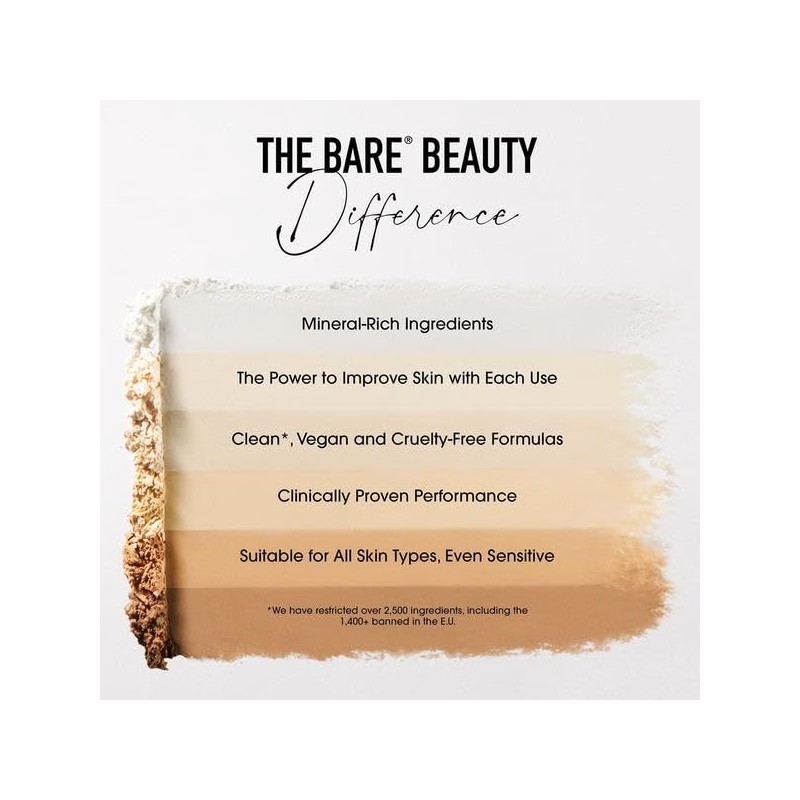 Original Mineral Veil Talc-Free Pressed Setting Powder, Sheer Medium, Vegan,