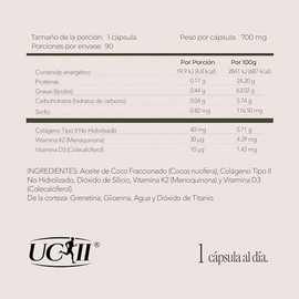 Colageno Tipo Maklen Lonza Adicionado Vitaminas Articulaciones Cartílago Softgels