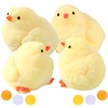 4 Pack Handmade Taba Squishies Soft Chick Fidget Squeeze Toys