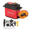 RC 30KG Servo Quick Response Aluminum Alloy 180 Degree Waterproof