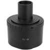 Microscope Lens Adapter, T2-FX Metal Eyepiece Adapter Ring Converter for