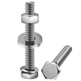 1/4-20 Nut and Screw Spacer Assortment Set (1/4-20x3-1/4(10Sets))