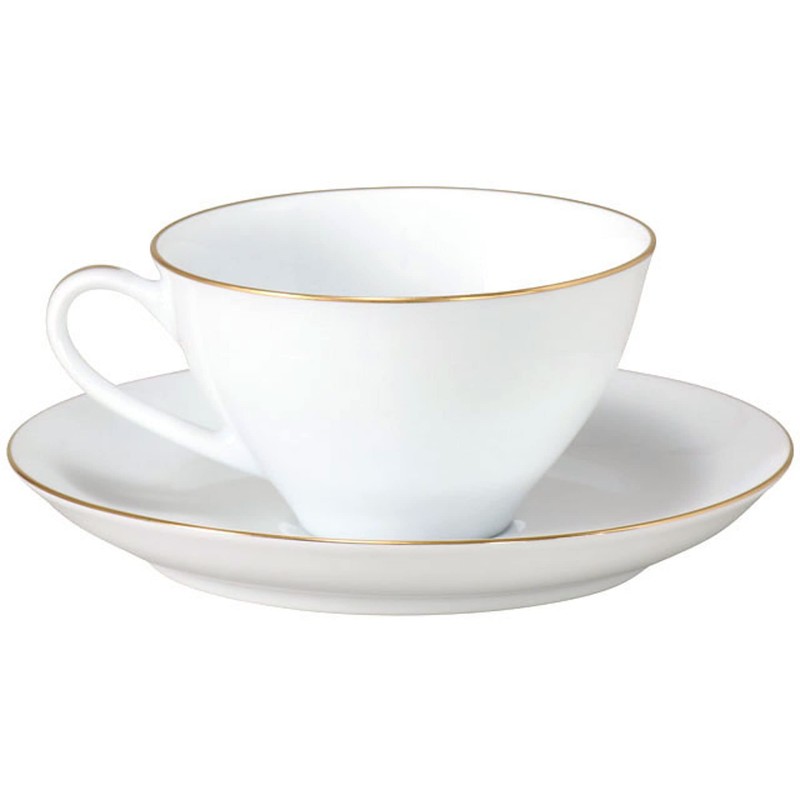 Okura Toen Gold Line (Coupe Shape) Cup & Saucer 30C/1001