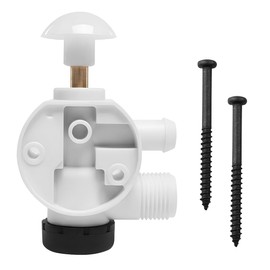 XINLIYA 385314349 RV Toilet Water Valve Kit, Camper Trailer Toilet Pedal Flush Repair Set Replacement, Touring Car Interior Repairing Accessories, Compatible with 110 111 147 Models