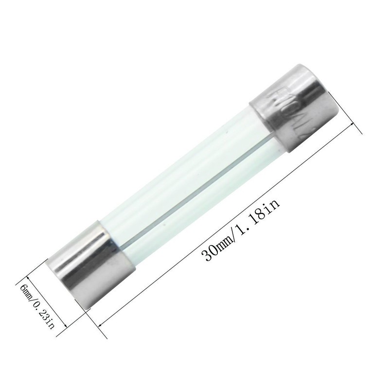 XFFCSEC Fuse Holder Kit:10pcs 18 AWG Screw Type 5X20 Inline