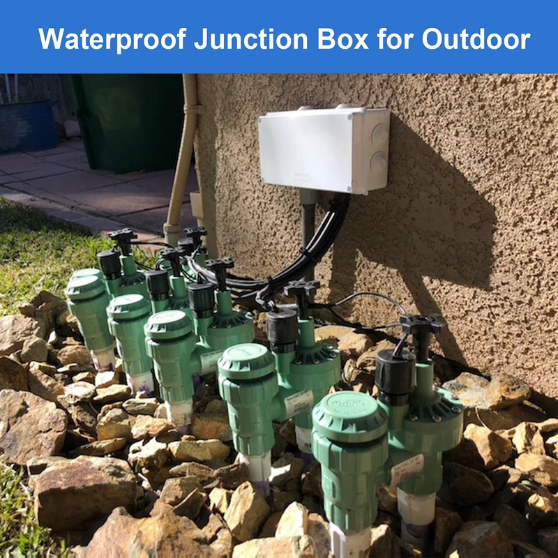 MABUSIYI IP65 Waterproof Junction Box, ABS Plastic Electrical Outdoor Junction