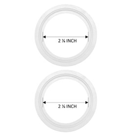 Hot Tub Compatible with Jacuzzi Spas Heater Gasket with O-Ring 2" 2PK DIY6000-287