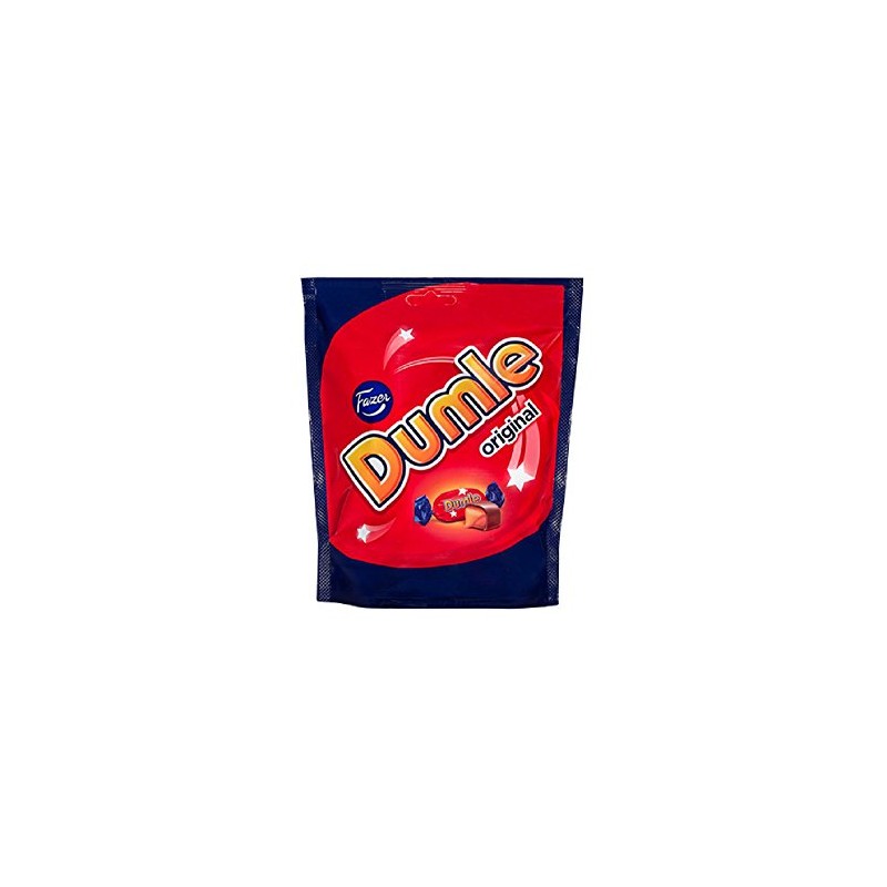 Fazer Dumle Original Soft Toffee Covered With Milk Chocolate 220g