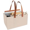 Utility Tote Bag, 14x8x9 Large Capacity Felt Utility Tote with