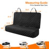 PETICON Waterproof Scratchproof Pet Bench Seat Covers for Cars, Trucks,