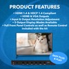 OREI HDMI Switcher 4 in 1 Out with Quad Screen
