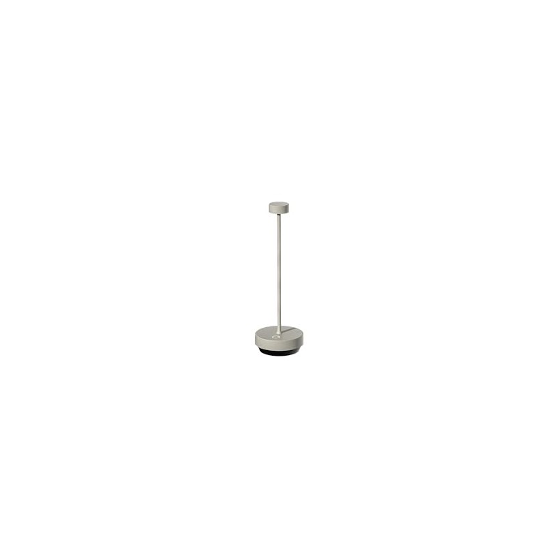 Blomus TURAS Mobile Rechargeable LED Table Lamp - Silk Grey