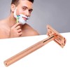 Manual Pocket Beard Trimmer Metal Vintage Double Sided Manual Facial