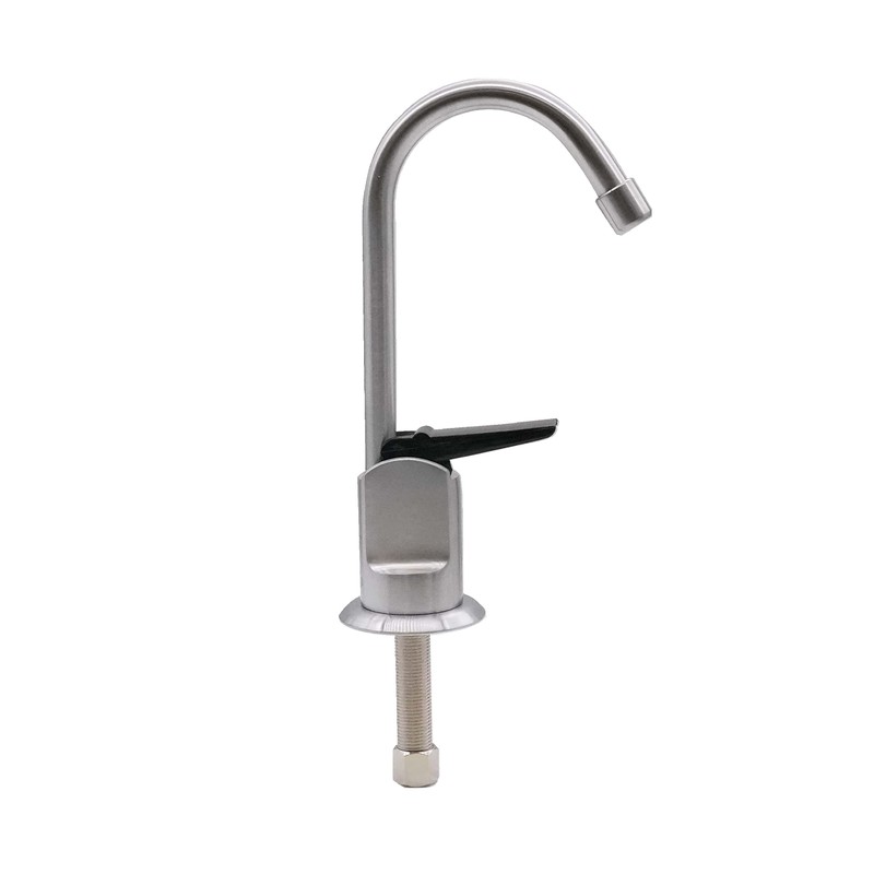 Westbrass D203-NL-07 6" Touch-Flo Style Pure Cold Water Dispenser Faucet,