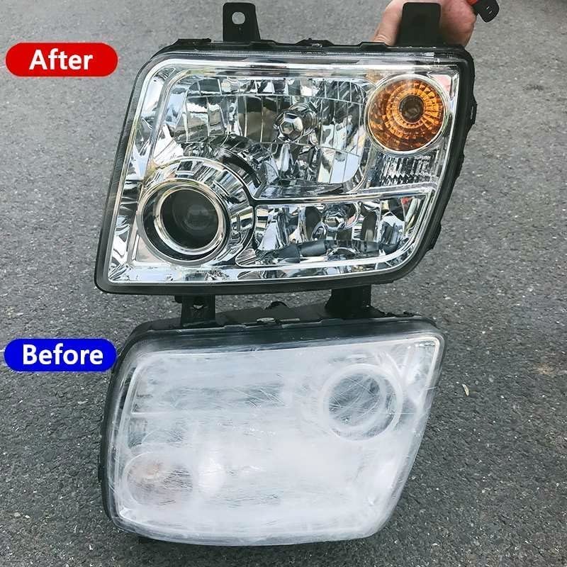 Headlight Restoration Kit, Car Headlight Glass Scratch Renovation Tool, Automobile