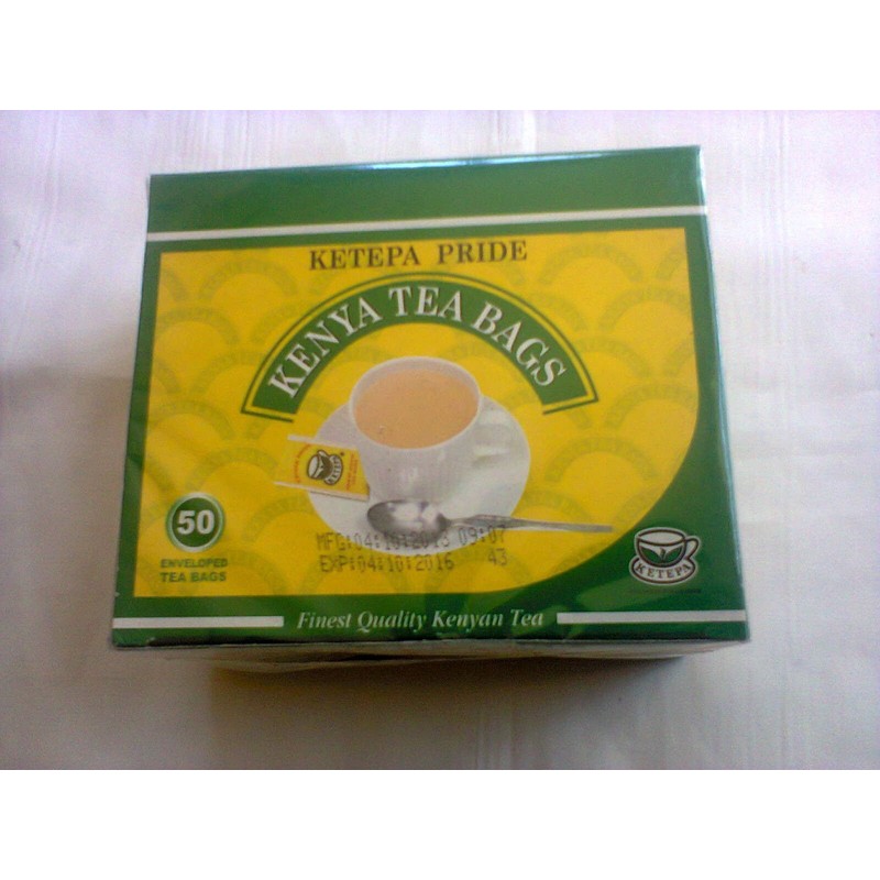 Kenya Tea - Ketepa Pride - 50ct Enveloped Tea Bags