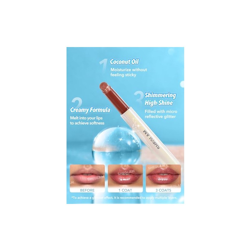 Sheglam Pout-Perfect Shine Lip Plumper (Pink Flamingo)