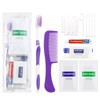 Pack of 50 Hygiene Kit, Toiletry Kit Bulk, Individually Packed,