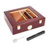 BAIHILIU Cigar Humidor for 20-30 Cigars, Glass Top Cigar humidor