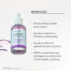 Ample:n Sérum Hyper Shot Reafirmante Con Péptidos 80ml