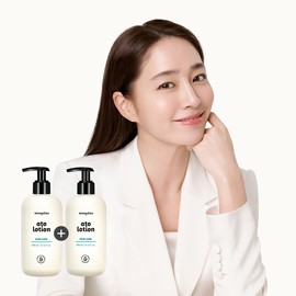Mongdies Baby Newborn Infant Daily High Moisturizing Sensitive Face Body Large Capacity Ato Lotion 300ml, 2 pcs. / 몽디에스 아기 신생아 유아 데일리 고보습 민감 얼굴 바디 대용량 아토로션 300ml, 2개