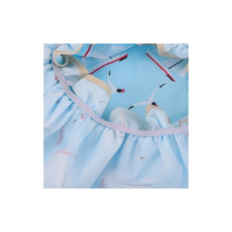 Tbestmax Gorros Ducha Mujer Niña Reutilizables Impermeables Doble Capa Estampado