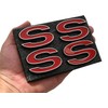 4Pcs Metal SS Front Emblems 3D Badge Replacement for1969-72 Chevelle