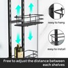 ODesign Over The Door Shower Caddy, 3-Tier Adjustable Hanging Caddy