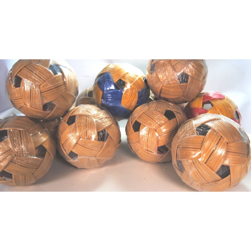 Terrapin Trading Thai Thailand Pro Sepak Takraw Ball 14cm Kick