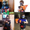 LUUFAN Tactical Vest Kit for NERF Guns with Reload Clips,