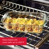 Rubbermaid Brilliance Glass Food Storage Containers, 3.2 Cup, Set of