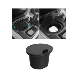 Hellet Center Console Coin Box Organizer for Toyota 2010-2020 2021 2022 2023 2024 4Runner Accessories Armrest Insert ABS Plastic Cup Coin Holder Storage Box