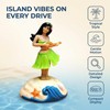 1 Pc Solar Powered Dancing Figures Decoration, Hawaiian Hula Dance