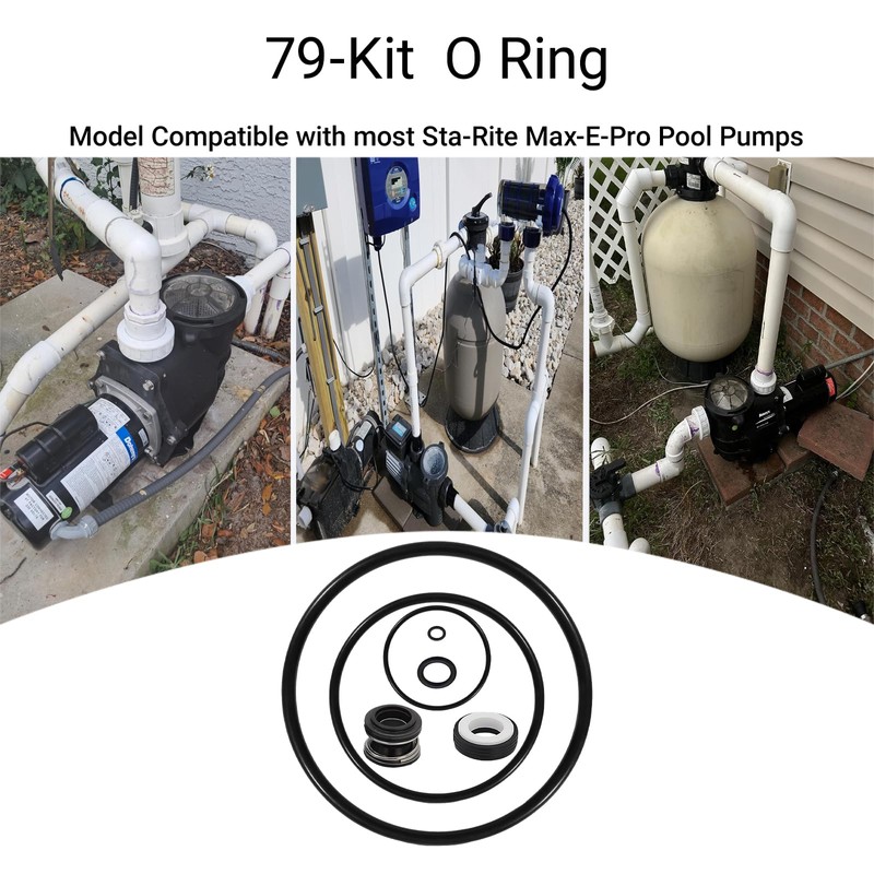 O-Ring Repair Rebuild Kit 79 Fit for StaRite Max-E-Pro Pool
