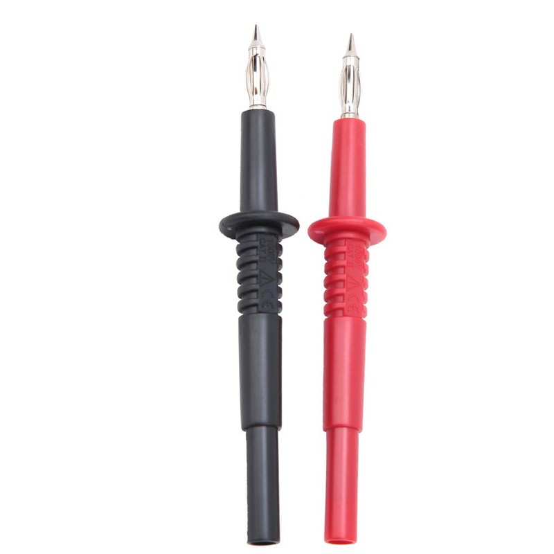 Multimeter Test Lead Set, Banana Test Tip, Wear-Resistant, Nickel Plated,