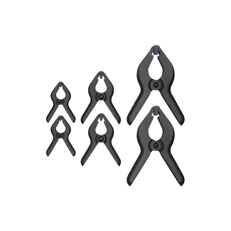 IRWIN QUICK-GRIP Spring Clamps for Woodworking, Multiple Sizes 1", 2"