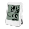 Digital Thermometer, Hygrometer, Large LCD, Magnet, Tabletop, Wall Mounted, Thermometer/Hygrometer,