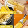 Corn Peeler 3PCS Stainless Steel Corn Peeler,Stripper Tool and Corn