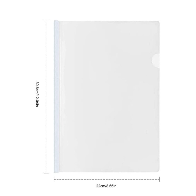 Folder Slider, A4 Sliding Bar Binder, Plastic A4 Sliding Bar
